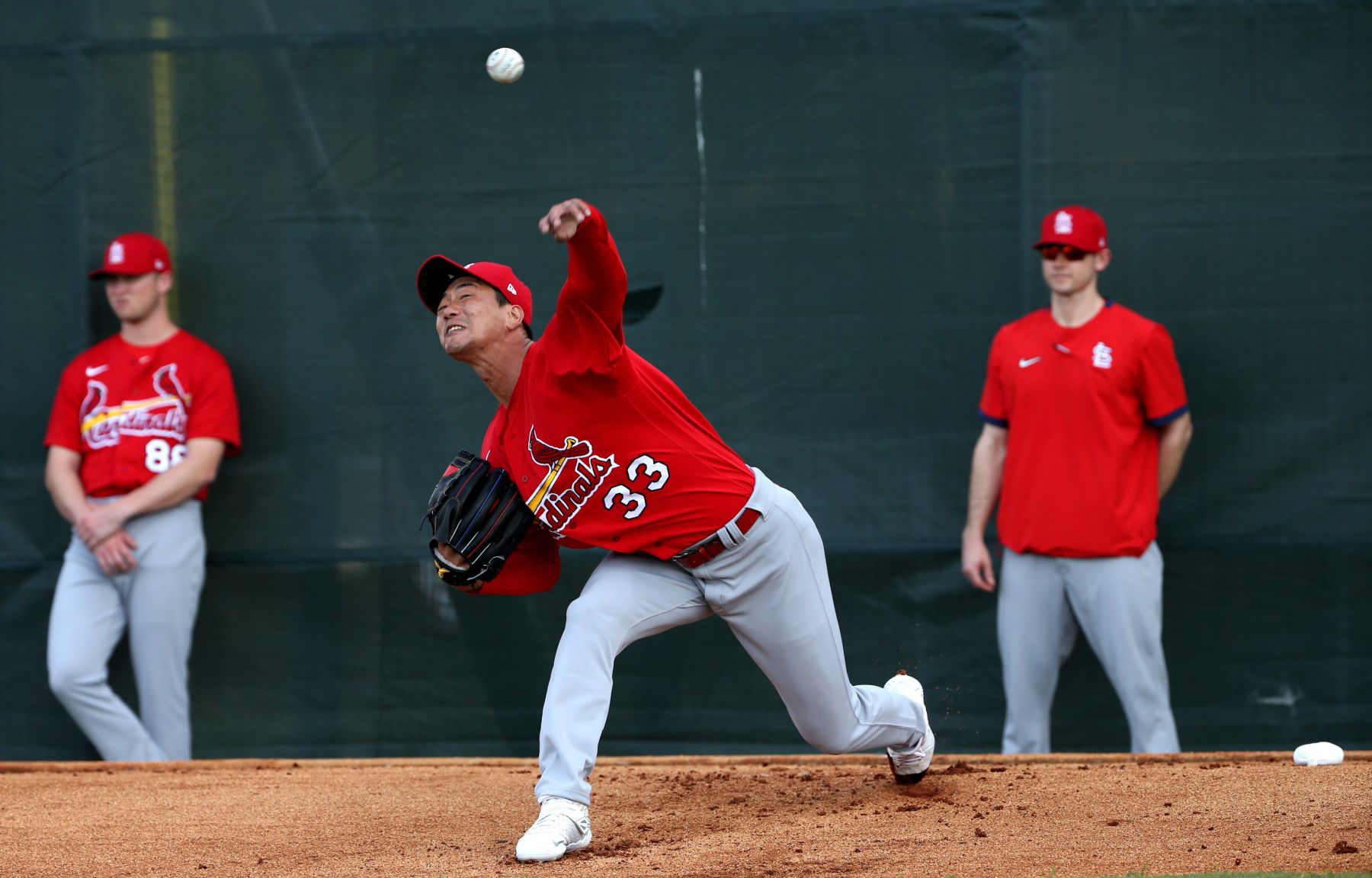 Thursday workout at Cardinals spring training